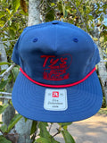 Blue Rope Hat