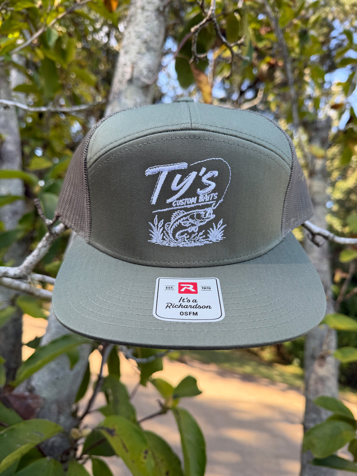 Green Mesh Back Hat
