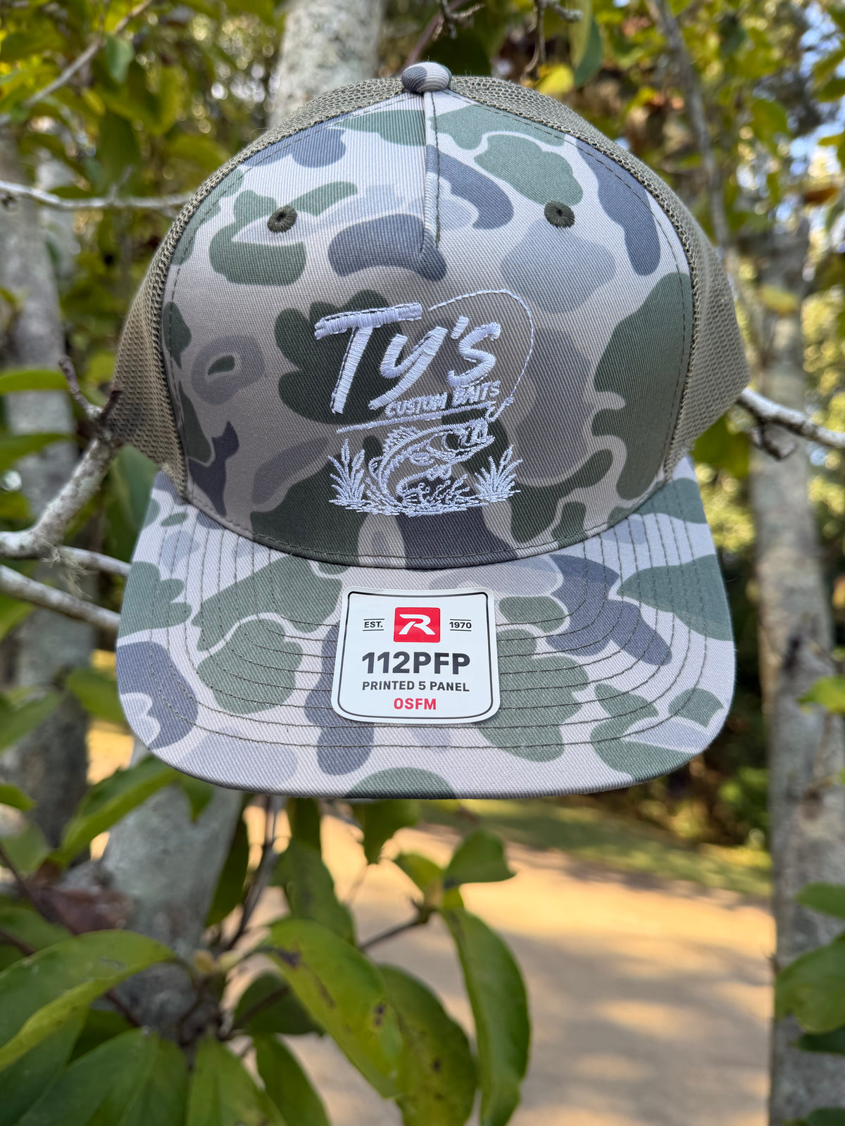 Camo Mesh Back Hat